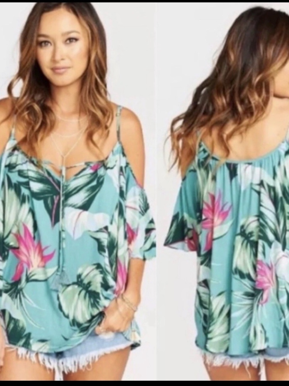 Show Me Your Mumu Cold Shoulder Top